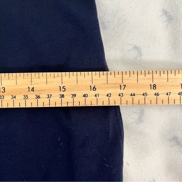 Uniqlo Girls Smooth Cotton Jersey Dress - Navy, Size 150/Adult Small - Picture 10 of 16